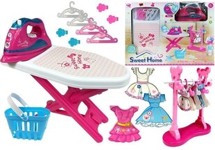 Roosa triikimiskomplekt koos tarvikutega price and information | Toys for girls | hansapost.ee