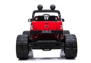 Двухместный электрический автомобиль 4x4 Ford Ranger Monster Truck, красный цена и информация | Электромобили для детей | hansapost.ee