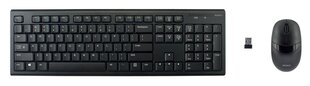 Deltaco TB-114-US цена и информация | Клавиатура с игровой мышью 3GO COMBODRILEW2 USB ES | hansapost.ee