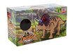 Heli- ja valgusefektidega liikuv dinosaurus Triceratops, kollane цена и информация | Mänguasjad poistele | hansapost.ee