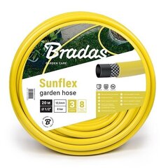 Шланг садовый SUNFLEX 5/8'-20 m, желтый цена и информация | Оборудование для полива | hansapost.ee