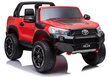 Elektriauto lastele Toyota Hilux, punane lakitud цена и информация | Laste elektriautod | hansapost.ee