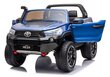 Elektriauto lastele Toyota Hilux, sinine lakitud цена и информация | Laste elektriautod | hansapost.ee