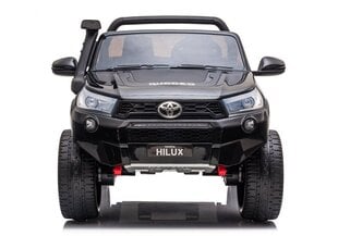 Двухместный детский электромобиль Toyota Hilux, черный цена и информация | Электромобили для детей | hansapost.ee