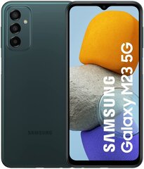 Samsung Galaxy M23 5G 4/128GB Dual SIM SM-M236BZGGEUE Green hind ja info | Telefonid | hansapost.ee