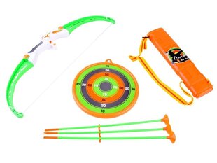 Детский лук со стрелами, футляром и мишенью цена и информация | Игрушки для мальчиков | hansapost.ee