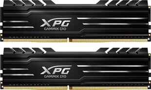 ADATA XPG Gammix D10 AX4U320016G16A-DB10 цена и информация | Объём памяти (RAM) | hansapost.ee