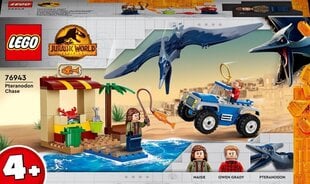 76943 LEGO® Jurassic World Погоня за птеранодоном цена и информация | Конструкторы и кубики | hansapost.ee
