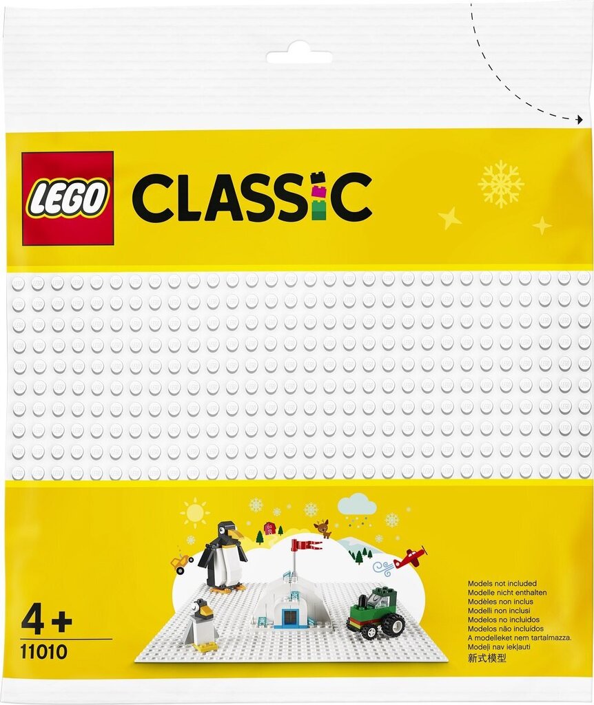 11010 LEGO® Classic Valge alus цена и информация | Klotsid ja konstruktorid | hansapost.ee