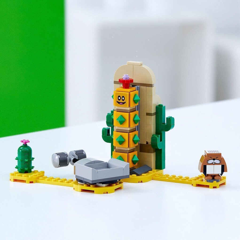 71363 LEGO® Super Mario Kõrbe-Pokey laiendusrada hind ja info | Klotsid ja konstruktorid | hansapost.ee