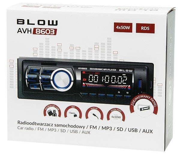 Autoraadio Blow AVH-8603 цена и информация | Autoraadiod, multimeedia | hansapost.ee