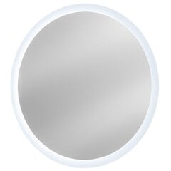 Vannitoa peegel Hakano Gennie, 60x60 cm, valge hind ja info | Peeglid vannituppa | hansapost.ee