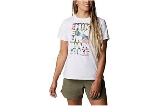 Женская футболка Columbia Sun Trek W Graphic Tee 1931753103, белая цена и информация | Женские футболки | hansapost.ee