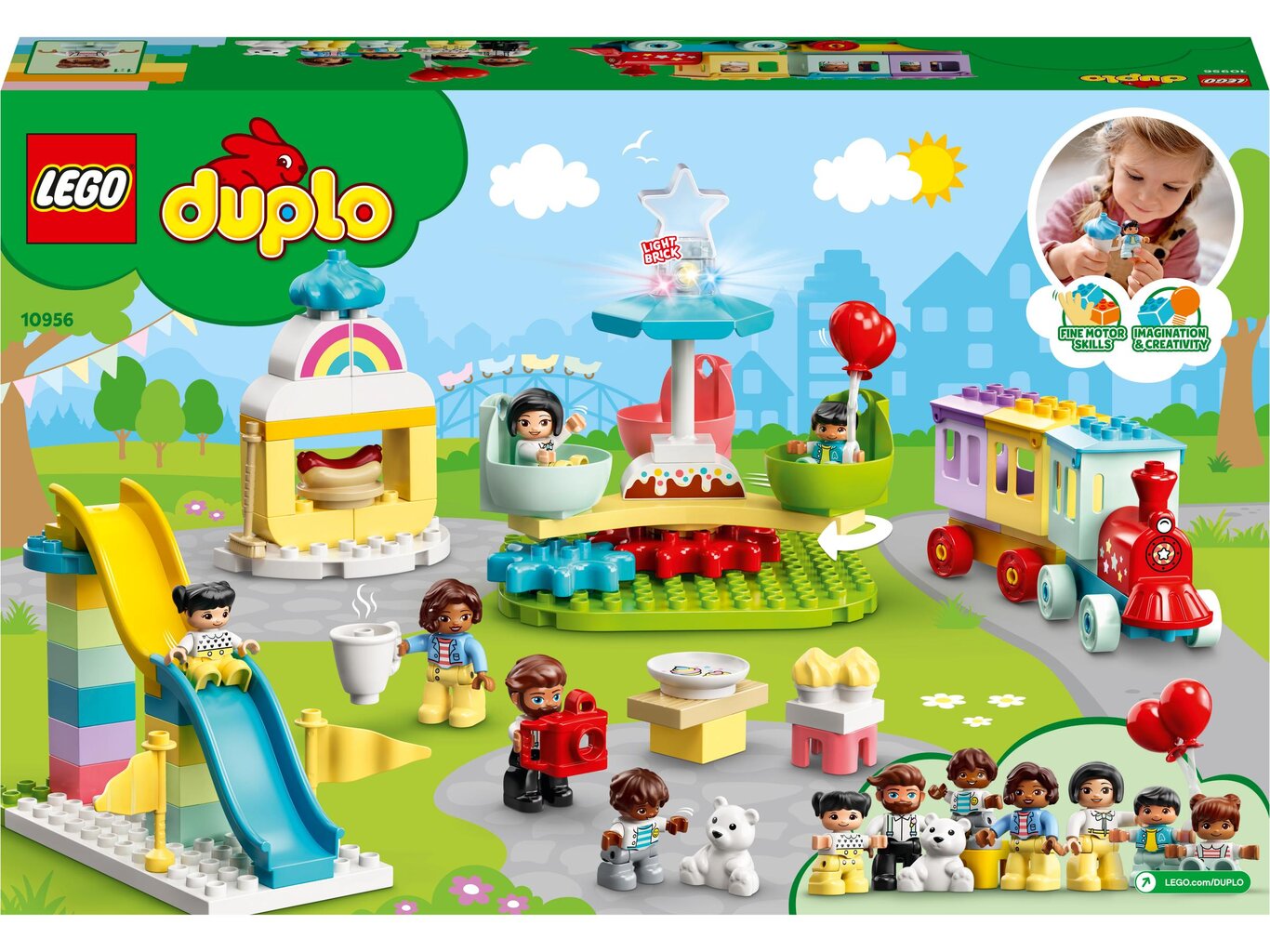 10956 LEGO® DUPLO Lõbustuspark hind ja info | Klotsid ja konstruktorid | hansapost.ee