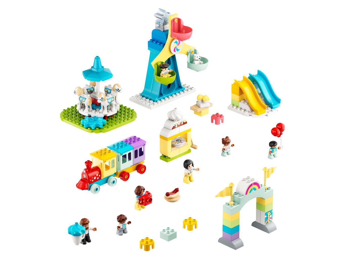 10956 LEGO® DUPLO Lõbustuspark hind ja info | Klotsid ja konstruktorid | hansapost.ee