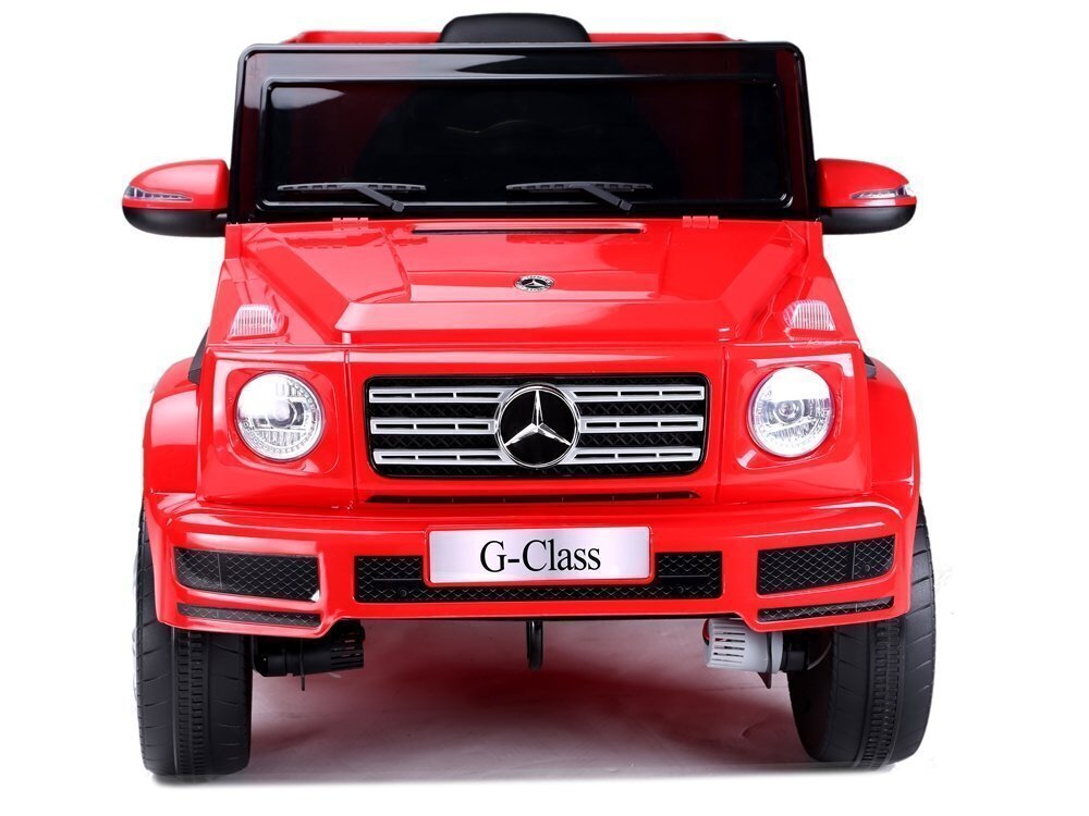 Elektriauto lastele Mercedes G500 punane цена и информация | Laste elektriautod | hansapost.ee