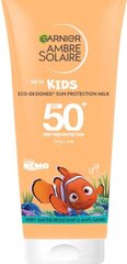 Päikesekaitsekreem lastele Garnier Ambre solaire Kids 50SPF 100 ml hind ja info | Päikesekaitse ja päevitusjärgsed kreemid | hansapost.ee