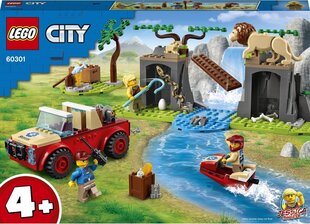 60301 LEGO® City Stunt Внедорожник спасателей дикой природы цена и информация | Конструкторы и кубики | hansapost.ee