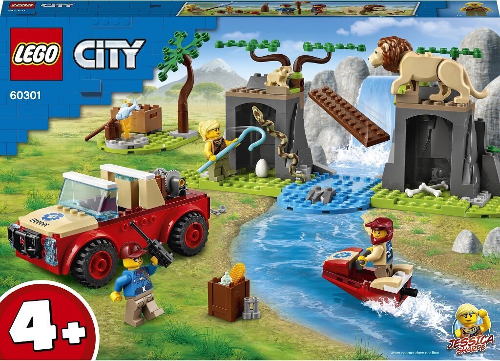 60301 LEGO® City Metsapääste maastikusõiduk hind ja info | Klotsid ja konstruktorid | hansapost.ee