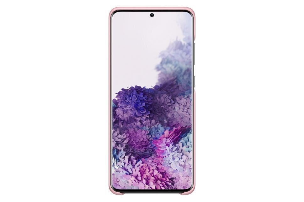 Telefoni ümbris Samsung LED Cover sobib Galaxy S20+ / roosa цена и информация | Telefonide kaitsekaaned ja -ümbrised | hansapost.ee