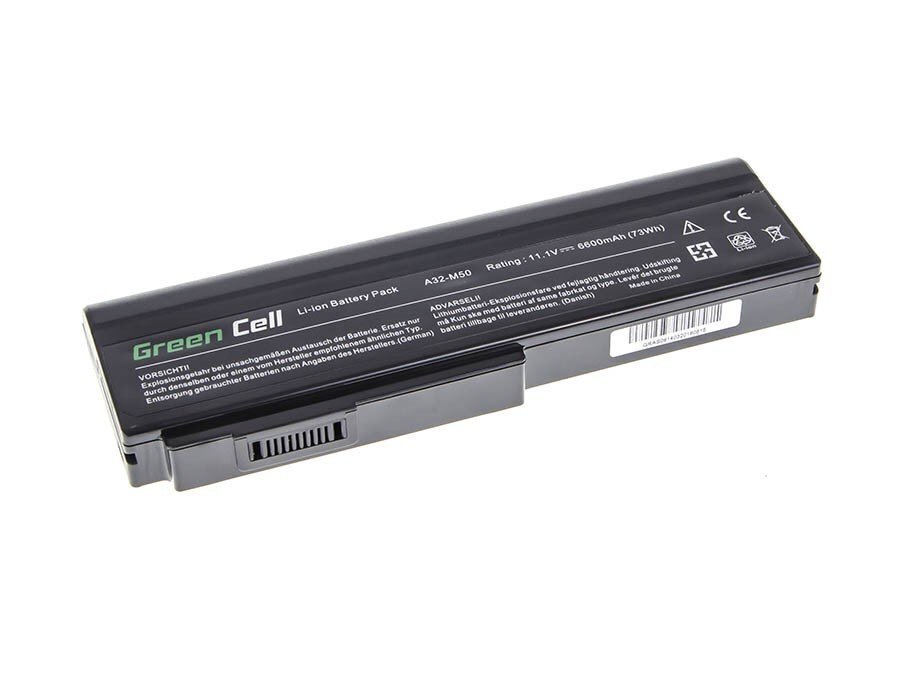 Sülearvuti aku Green Cell Laptop Battery for Asus G50 G51 G60 M50 M50V N53 N53SV N61 N61VG N61JV hind ja info | Sülearvuti akud | hansapost.ee