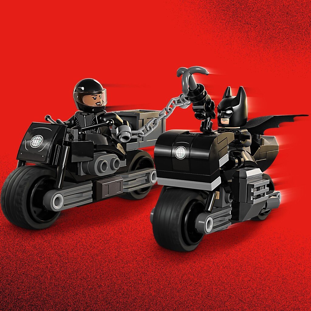 76179 LEGO® Super Heroes mootorratta tagaajamine цена и информация | Klotsid ja konstruktorid | hansapost.ee