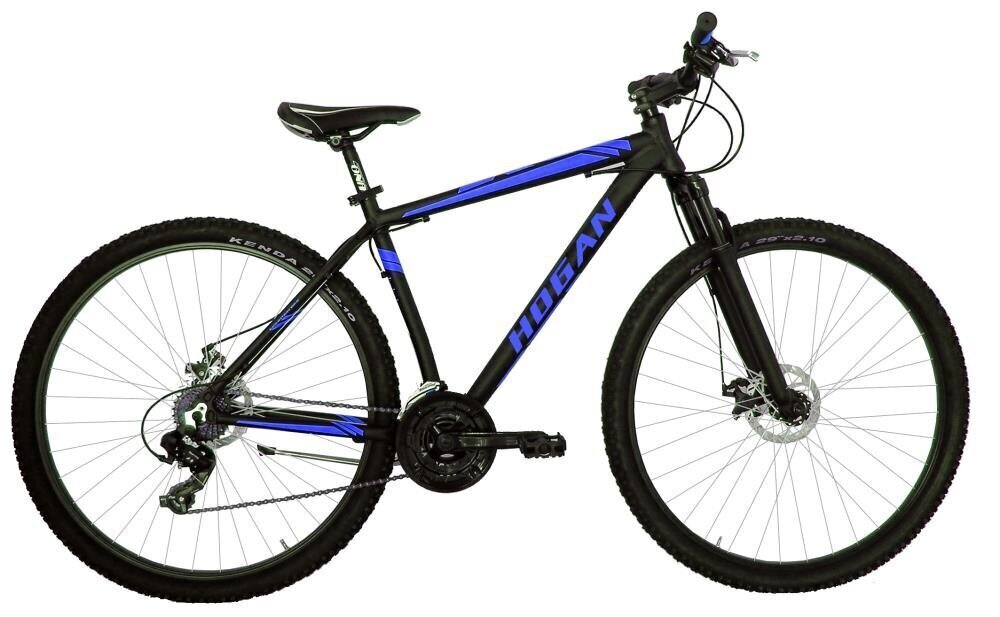 BICYCLE 29" MTB MAN/BLACK/BLUE 8001446121702 HOGAN цена и информация | Jalgrattad | hansapost.ee