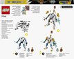 71761 LEGO® NINJAGO Zane võimas robot hind ja info | Klotsid ja konstruktorid | hansapost.ee