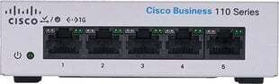 Ruuter Cisco CBS110-5T-D-EU hind ja info | Cisco Arvutid ja IT- tehnika | hansapost.ee
