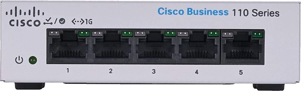 Ruuter Cisco CBS110-5T-D-EU цена и информация | Võrgulülitid | hansapost.ee