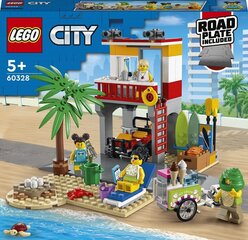 60328 LEGO® City Ranna vetelpäästejaam цена и информация | Конструкторы и кубики | hansapost.ee