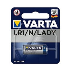 Patarei Varta LR1 / 1.5V / 1 tk hind ja info | Varta Remondikaubad, sanitaartehnika ja kütteseadmed | hansapost.ee