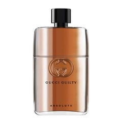 Meeste parfüüm Gucci Guilty Absolute Pour Homme EDP (90 ml) hind ja info | Gucci Parfüümid, lõhnad ja kosmeetika | hansapost.ee