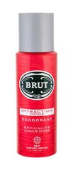 Pihustatav deodorant Brut Attraction Totale meestele 200 ml hind ja info | Dušigeelid ja deodorandid meestele | hansapost.ee