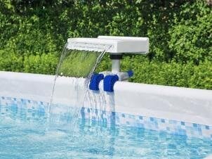 Водопад для бассейна с LED подсветкой Bestway Flowclear цена и информация | Аксессуары для бассейнов | hansapost.ee