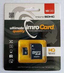 Mälukaart Imro KOM000822 hind ja info | Imro Mobiiltelefonid, fotokaamerad, nutiseadmed | hansapost.ee