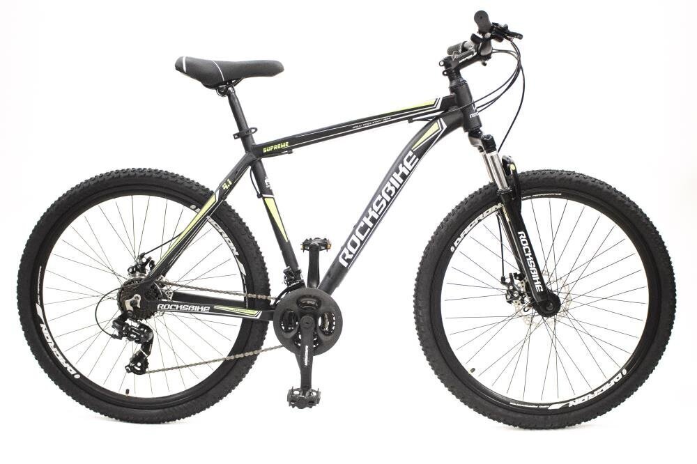 JALGRATAS 27.5" SUPREME BK/YELL/8681933422071 ROCKSBIKE цена и информация | Jalgrattad | hansapost.ee