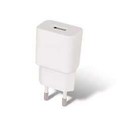 Maxlife MXTC-01 charger 1x USB 2.1A white + Lightning cable цена и информация | Зарядные устройства для телефонов | hansapost.ee