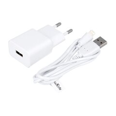 Maxlife MXTC-01 charger 1x USB 2.1A white цена и информация | Зарядные устройства для телефонов | hansapost.ee