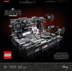 75329 LEGO® Star Wars Atakos Death Star kanjonuose diorama цена и информация | Конструкторы и кубики | hansapost.ee