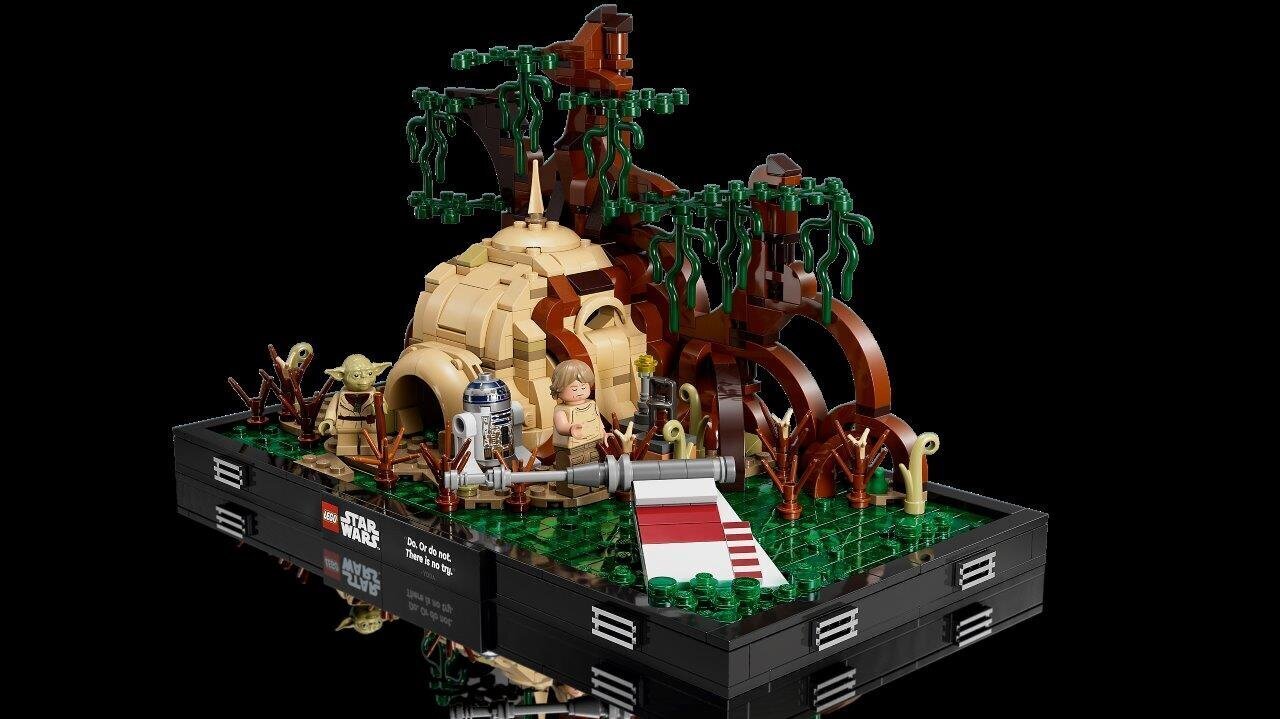 75330 LEGO® Star Wars Dagobah Jedi treeningu dioraama hind ja info | Klotsid ja konstruktorid | hansapost.ee