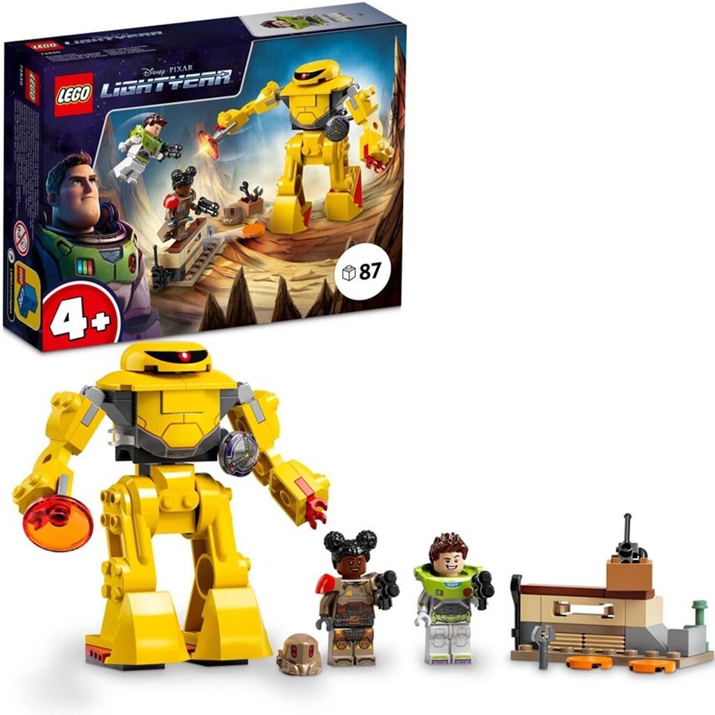 76830 LEGO® Disney ja Pixari Lightyear Zurgo lahing цена и информация | Klotsid ja konstruktorid | hansapost.ee