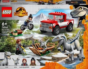 76946 LEGO® Jurassic World Блу и поимка Бета-велоцираптора цена и информация | Конструкторы и кубики | hansapost.ee