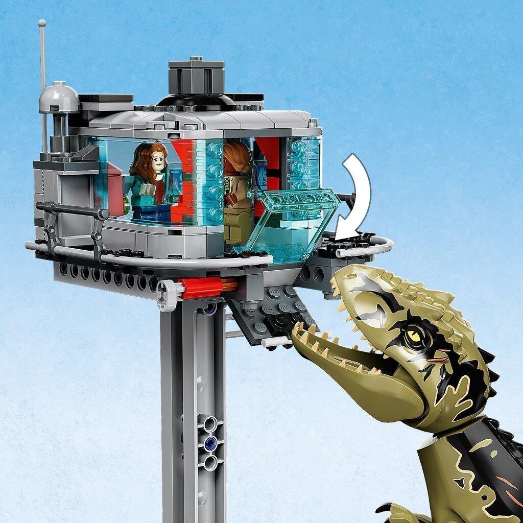 76949 LEGO® Jurassic World Gigantosauruse ja Terisinosauruse rünnak цена и информация | Klotsid ja konstruktorid | hansapost.ee