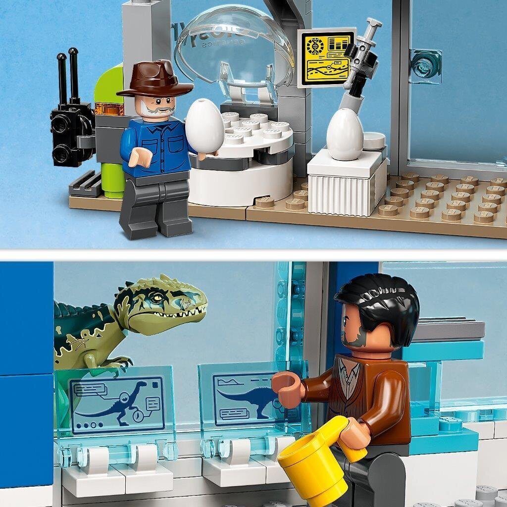 76949 LEGO® Jurassic World Gigantosauruse ja Terisinosauruse rünnak цена и информация | Klotsid ja konstruktorid | hansapost.ee