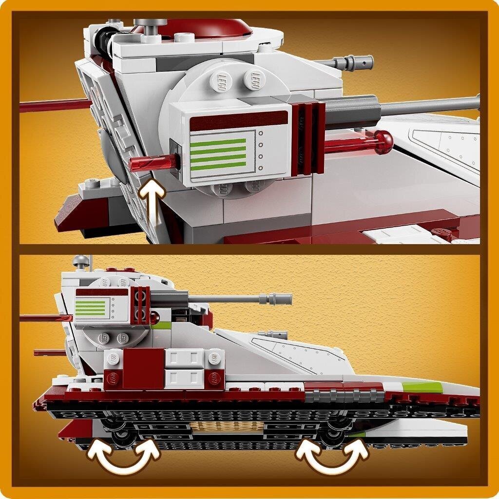 75342 LEGO® Star Wars Republic Fighter Tank цена и информация | Klotsid ja konstruktorid | hansapost.ee