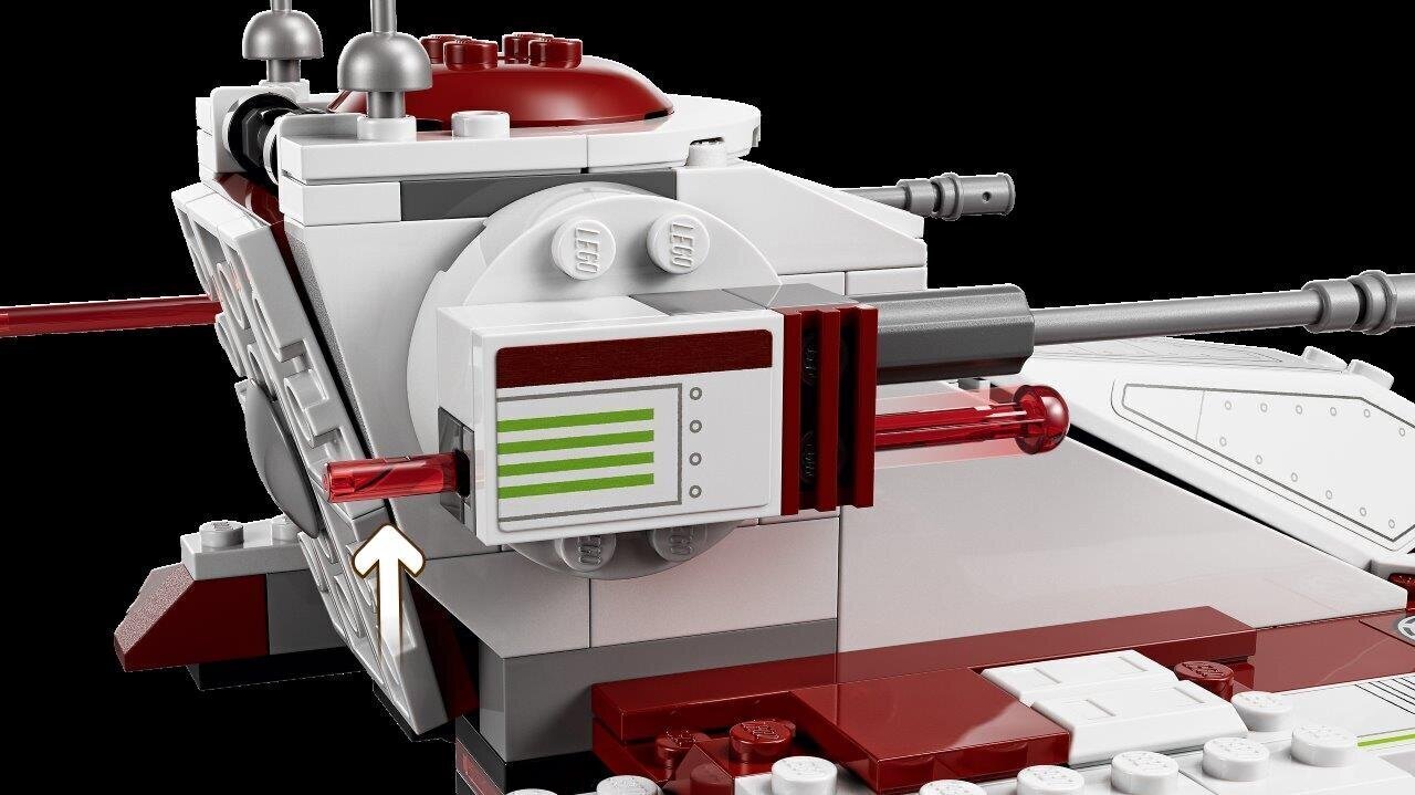 75342 LEGO® Star Wars Republic Fighter Tank цена и информация | Klotsid ja konstruktorid | hansapost.ee