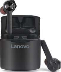Täielikult juhtmevabad in-ear kõrvaklapid Lenovo HT20, Must hind ja info | Kõrvaklapid | hansapost.ee