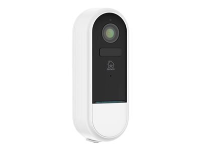 Deltaco Smart Home WiFi uksekella kaamera IP65, valge / hõbedane цена и информация | Uksekellad | hansapost.ee