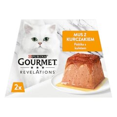 Karma Gourmet Revelations Mousse kanaga 2x57g hind ja info | Kassikonservid | hansapost.ee